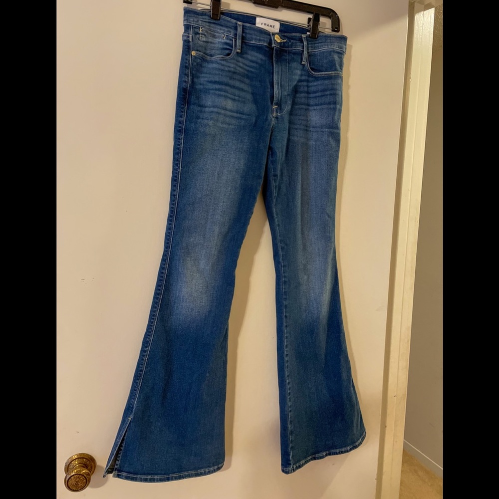 Frame Pixie Flare Pants